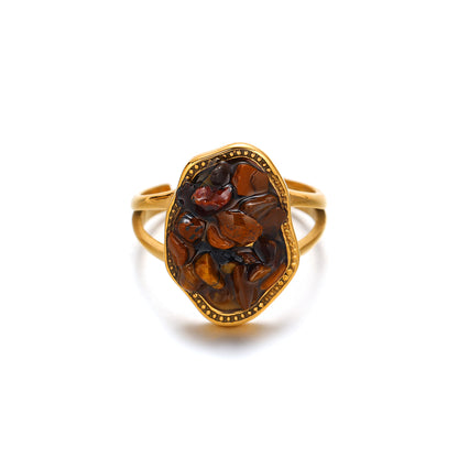 Amber Glow Ring