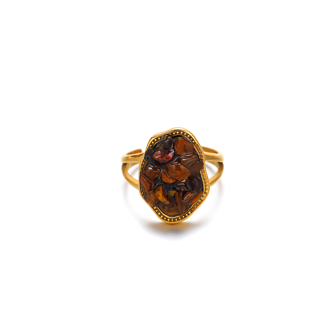 Amber Glow Ring