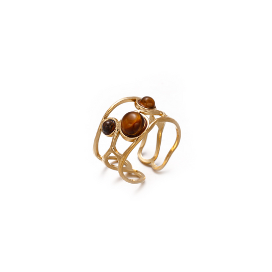 Golden Gaze Ring