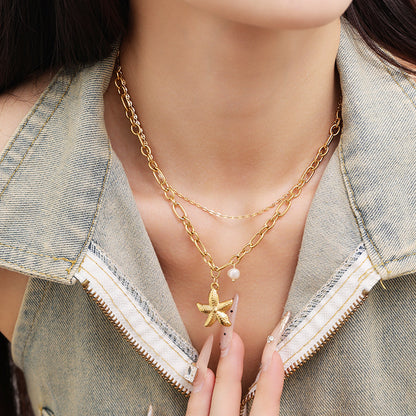 Holy Starfish Necklace