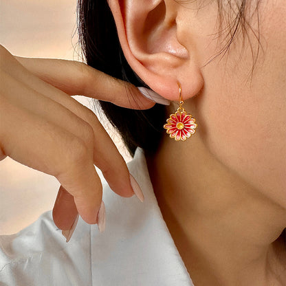 Plum Blossom Earrings