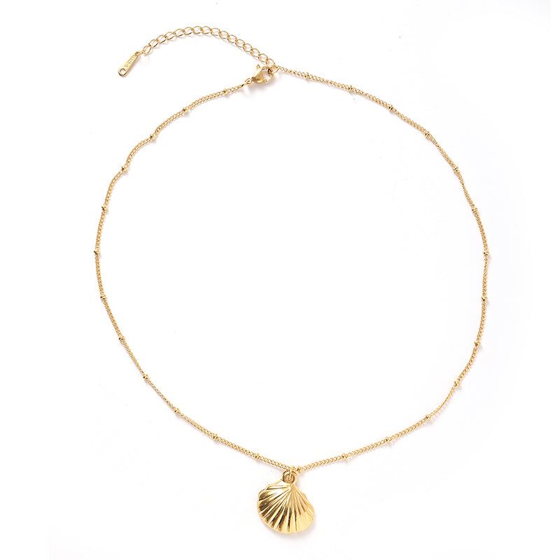 Sun-Kissed Shell Necklace