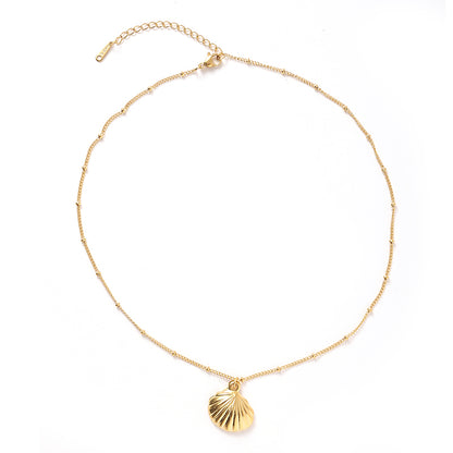 Sun-Kissed Shell Necklace