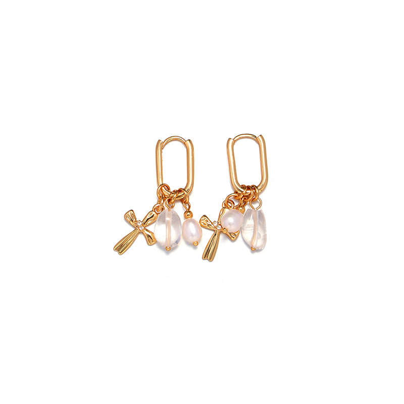 Faithful Cross Earrings